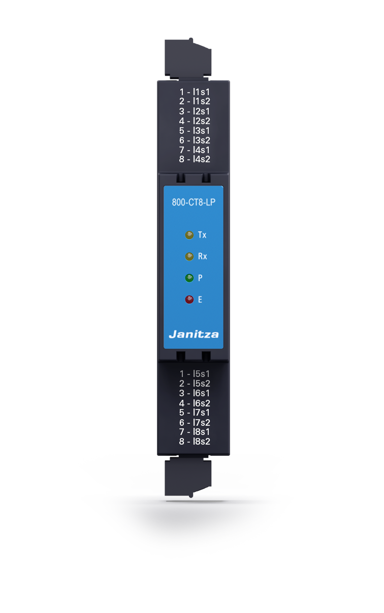 800-CT8-LP | 2x 4-Kanal Strommessmodul ../333mV für UMG 800 Serie