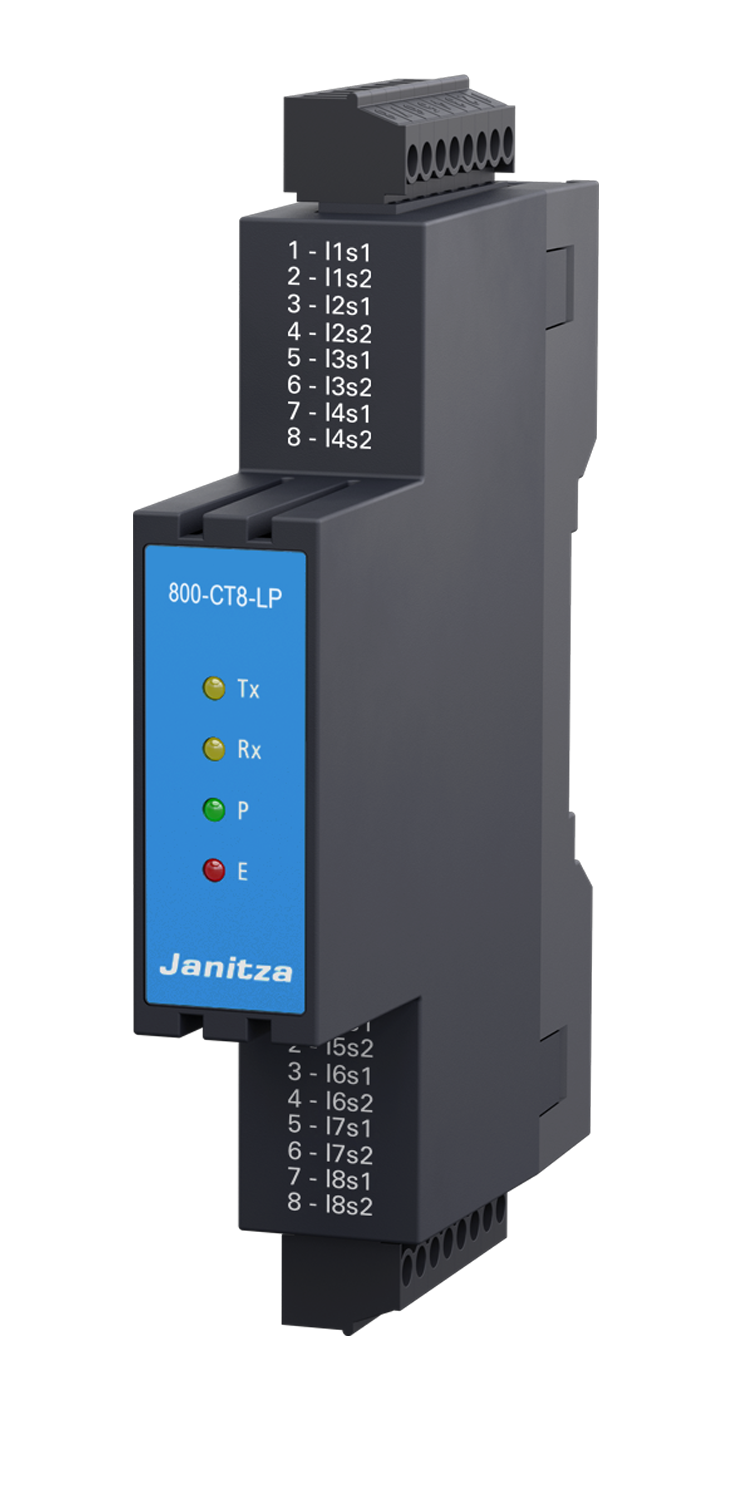 800-CT8-LP | 2x 4-Kanal Strommessmodul ../333mV für UMG 800 Serie